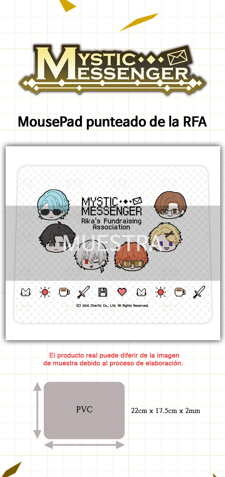 Mousepad punteado de la RFA